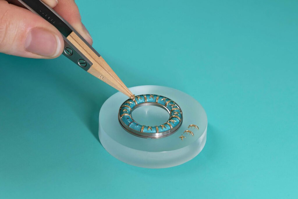 Tiffany-Craft-Placement-of-the-signature-cross